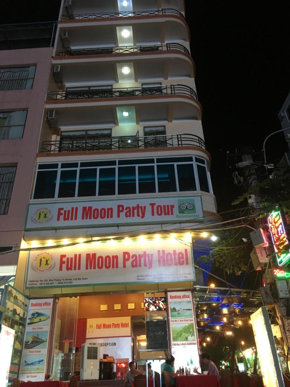 Full Moon Party Hotel Hai Phong Bagian luar foto